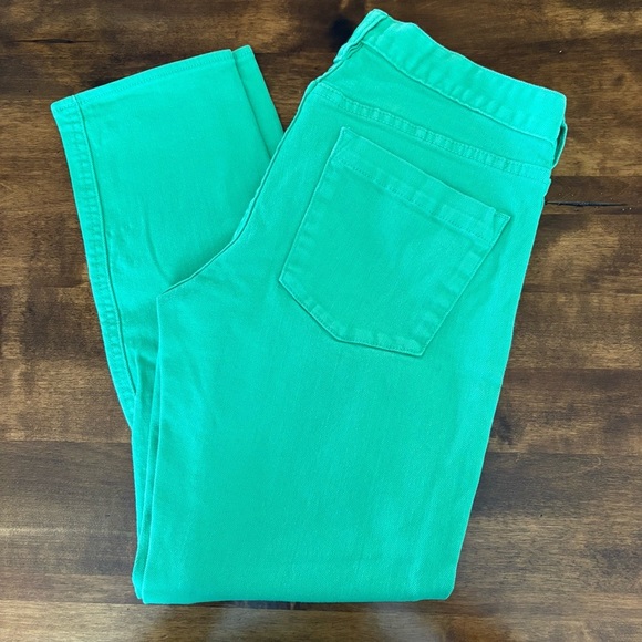 J.Crew Green Matchstick Jeans – Size 28 - Picture 3 of 8
